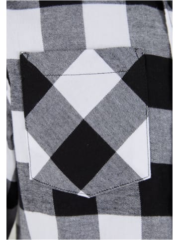 Urban Classics Urban Classics Herren Boys Checked Flanell Shirt in black/white