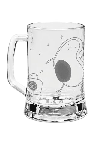 Mr. & Mrs. Panda Krug Avocado Tanzen ohne Spruch in Transparent