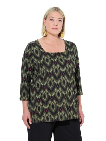 Ulla Popken Longshirt in schwarz
