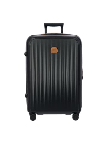 BRIC`s Taormina 4 Rollen Trolley M 69 cm mit Dehnfalte in black