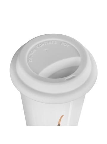 Mr. & Mrs. Panda Kaffeebecher To Go Sternzeichen Schütze ohne Sp... in Weiß