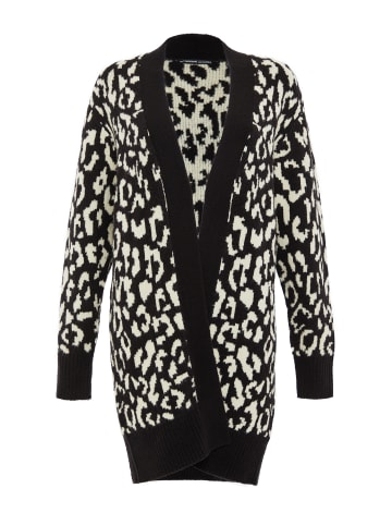 Threadbare Cardigan in Black/Ecru