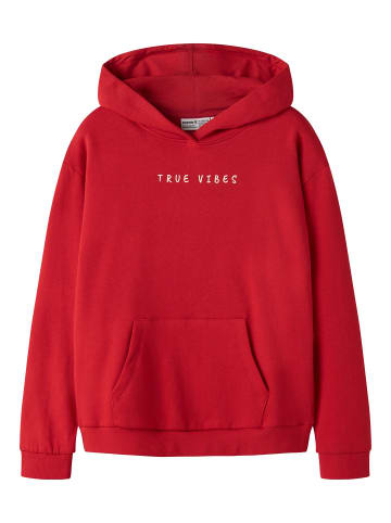 name it Hoodie in Urban Red1