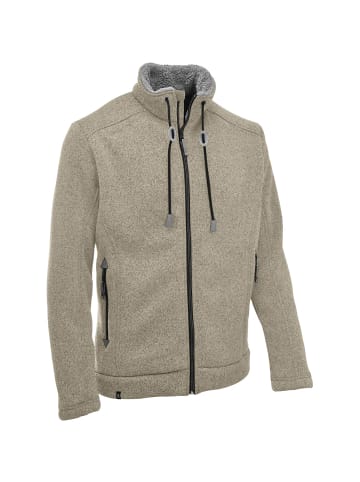 Maul Sport Lichtenau- Strickfleecejacke in Beige8016