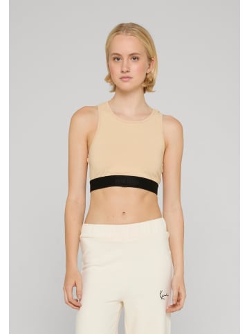 9N1M SENSE 9N1M SENSE Cropped T-Shirts in softmocca
