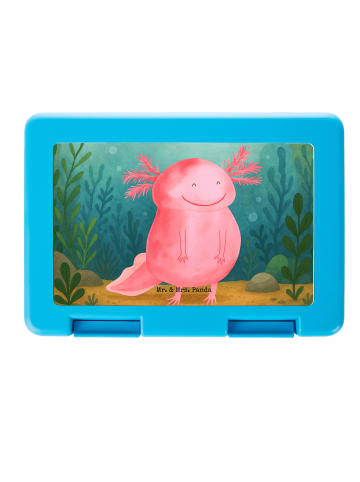Mr. & Mrs. Panda Bento Box Axolotl Glücklich Design ohne Spruch in Weiß