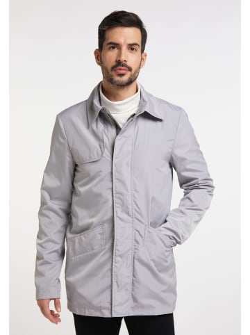 DreiMaster Herren Kurzer ?Bergangsmantel in Hellgrau