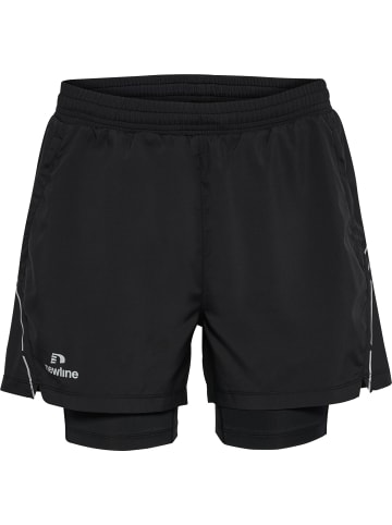 Newline Shorts Nwlfast 2In1 Zip Pocket Shorts W in BLACK