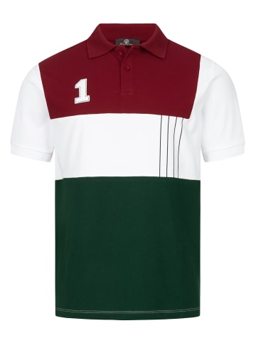 Rock Creek Poloshirt in Weinrot