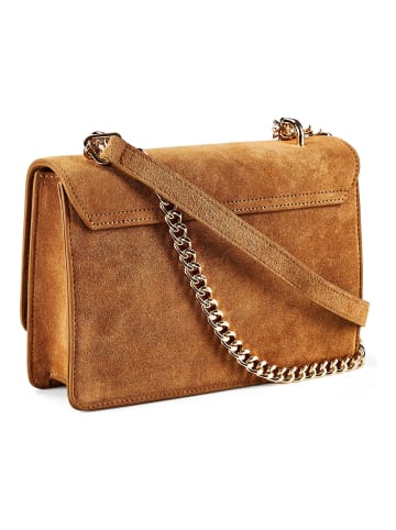 Replay Umhängetasche Leder 25.5 cm in caramel cafe