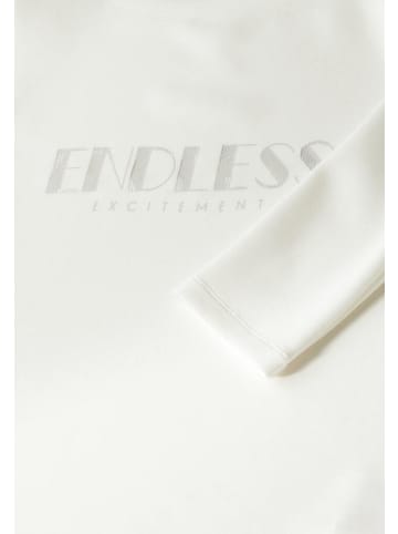 Cecil Langarmshirt in vanilla white