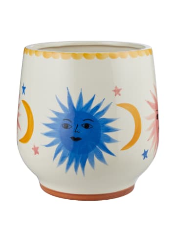 Butlers Blumenübertopf SPIRIT in Creme