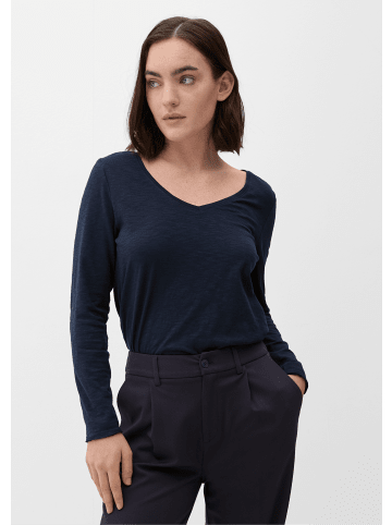 s.Oliver T-Shirt langarm in Blau