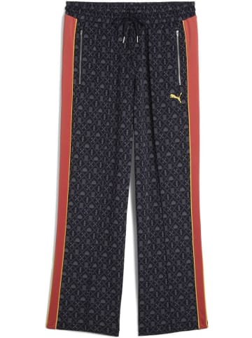 Puma Sporthose "ROAD TO UNITY AOP Relaxed Track Pants DK op" in Blau