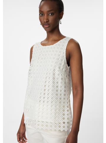 comma Bluse in 0120_weiß