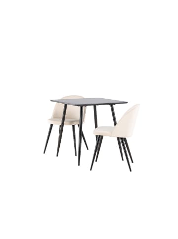 ebuy24 Schwarz 75 x 75 cm