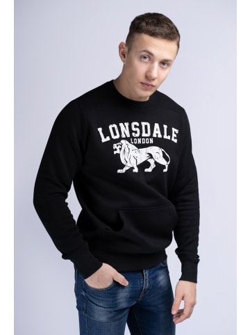 Lonsdale Pullover "Kersbrook" in Schwarz