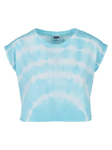 Urban Classics Urban Classics Cropped T-Shirts in aquablue