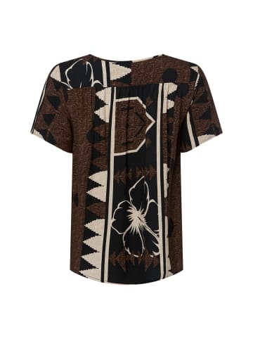 soyaconcept Blusenshirt SC-Rosalie 1 in mocca schwarz - 0001