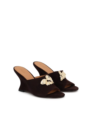 Kazar Slipper in Dunkelbraun