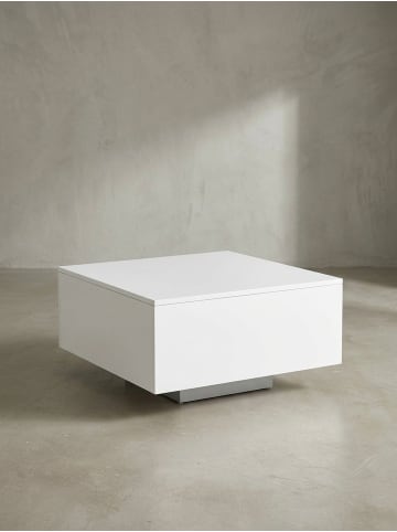 KADIMA DESIGN Couchtisch | Weiß, 60x60x35.5cm
