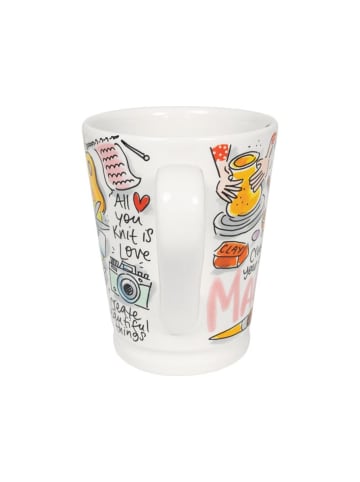Blond Amsterdam XL-Becher Miss Kreativität in Bunt - 500 ml