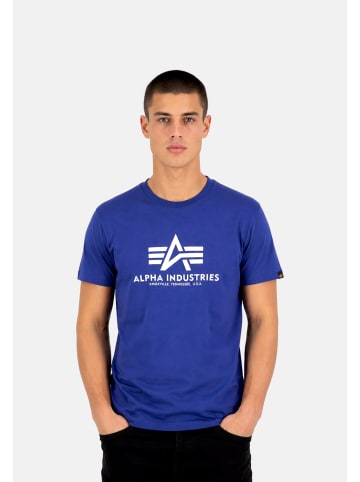 Alpha Industries T-Shirt in blau