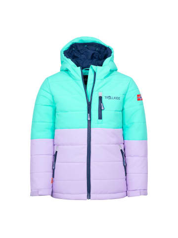 Trollkids Ski-/ Snowboardjacke Hemsedal XT in aqua mint