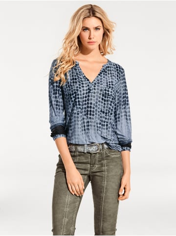 Heine Shirtbluse in blau
