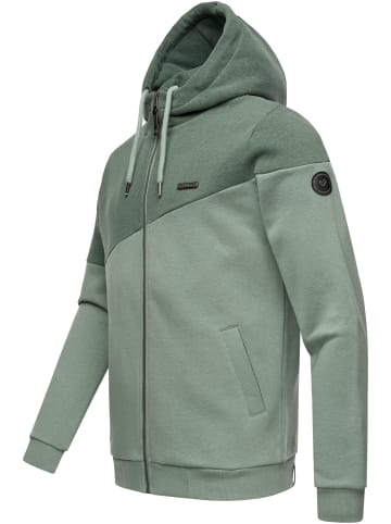 ragwear Kapuzensweatjacke Winngs Sweat in Pine Green