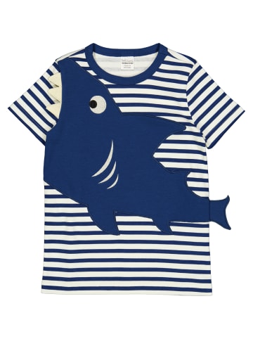 Fred´s World by GREEN COTTON T-Shirt in Almond/ Navy