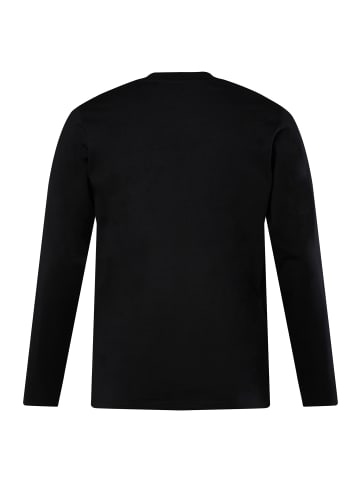 STHUGE Kurzarm T-Shirt in schwarz