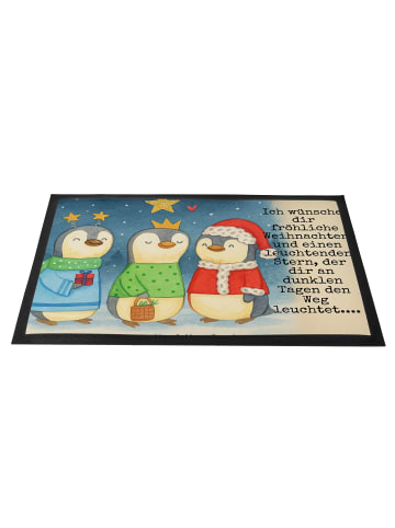 Mr. & Mrs. Panda fußmatte Winterzeit Heilige drei Könige Design ... in Weiß