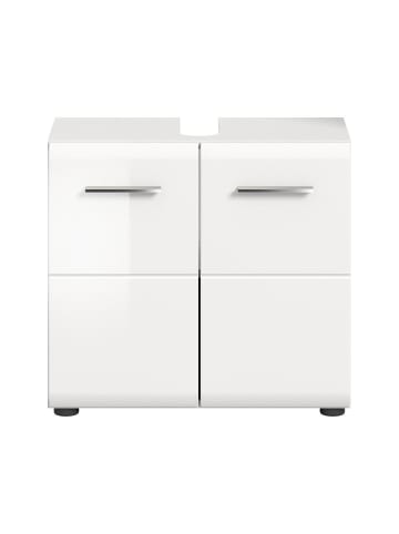 ebuy24 Waschbeckenunterschrank Ice Weiß 60 x 32 cm