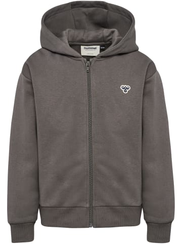 Hummel Reißverschluss Kapuzenpullover Hmljr Loose Kinder in DARK GULL GRAY
