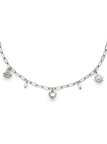 s.Oliver Fußkette Summer Charms in silber