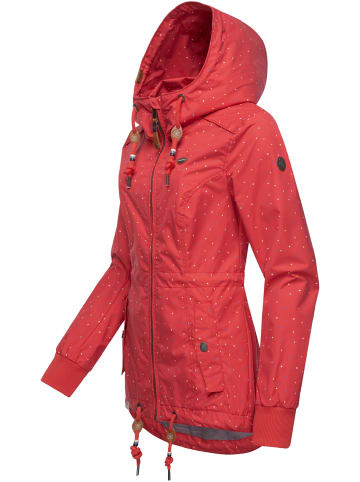 ragwear Übergangsjacke Danka Dots in Red23