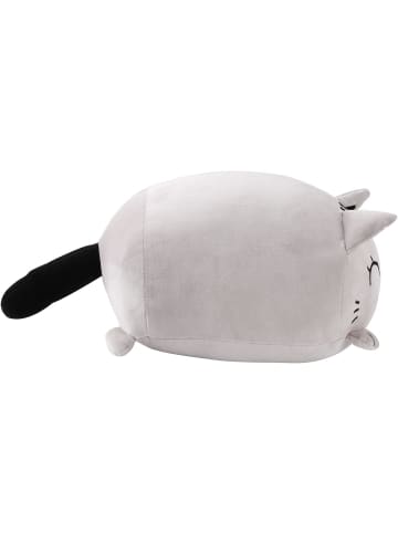 i-Total Dekoratives Kissen für Bett Sofa Bequem und kuschelig graue Katze