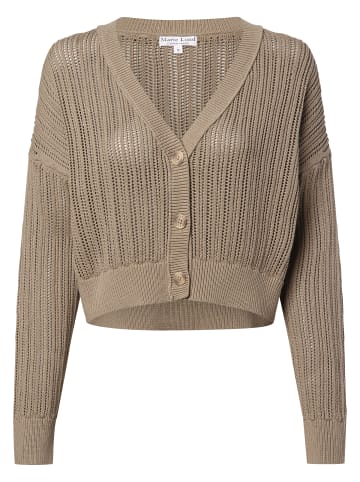Marie Lund Strickjacke in taupe