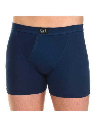 Kisses and Love 2er-Set: Boxershorts in Blue