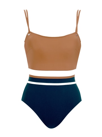 SUNFLAIR Badeanzug Basic in Blau