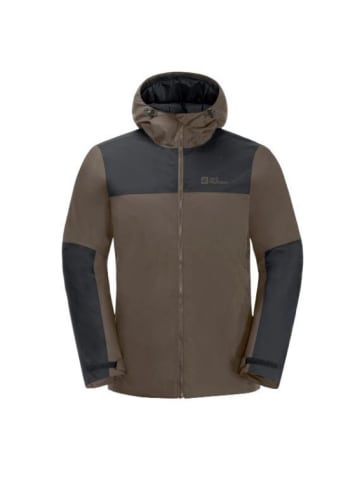 Jack Wolfskin Funktions-Outdoorjacke JASPER INS JKT M in Braun