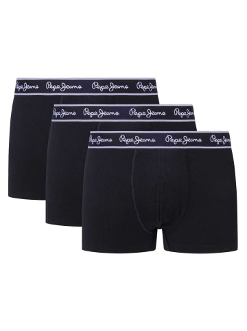 Pepe Jeans Boxershort 3er Pack in Schwarz