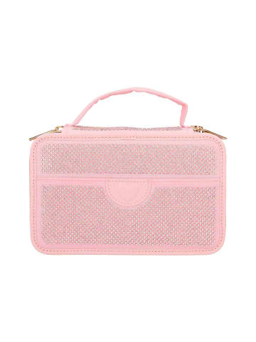 Depesche 3-Fach Federtasche mit Stifte TOPModel 20 x 14,5 cm in rosa