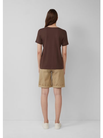 s.Oliver T-Shirt in 88D4_mokka