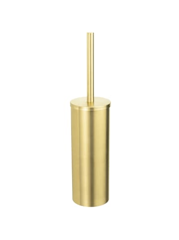 Wenko Toilettenbürste OREA, Edelstahl in Golden, (B) 9 x (H) 40,5 x (L) 9 cm
