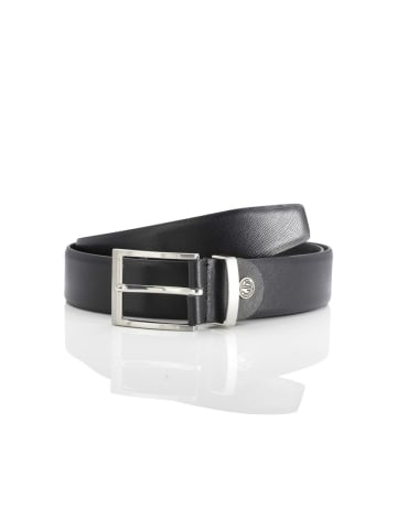 Lindenmann Gürtel für Herren in schwarz in schwarz