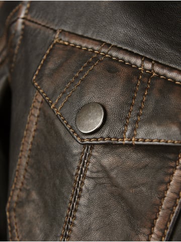 JCC Lederjacke 3102074 in schwarz