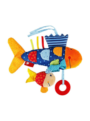 Sigikid Motorikspielzeug Aktiv-Fisch, PlayQ, 6 Monate - 3 Jahre