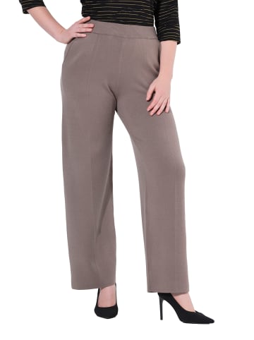 Ulla Popken Hosen in blassbraun